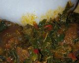 A picture of step 3 of Spinach soup #kanocookout.