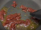 ผักพริกขิงถั่วหมูสามชั้น