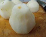 Foto del paso 1 de la receta: Peras a la naranja