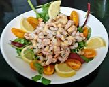 A picture of step 6 of My Garlic, Italian flavoured Prawn Salad.