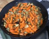 Une image de l'étape 14 de Légumes mijotés soja rhubarbe.