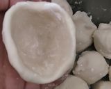 Foto langkah ke 2 dari resep Mpek2 isi kates ebi enak lembut.