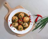 Hình bước làm 4 của món Trứng Ngâm Xì Dầu