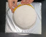 A picture of step 9 of Rose Mango Cake.