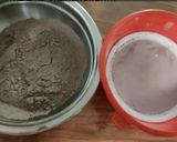 A picture of step 1 of Teddy bear chocolate cake 🧸 🍫 🍰.