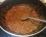 A picture of step 8 of Kerala chicken curry.