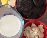 Foto langkah ke 1 dari resep Cake Oreo Tiga Bahan.
