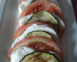 Foto del paso 2 de la receta: Ensalada caprese templada con calabacín y aceite de albahaca