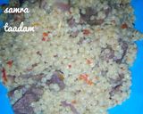 A picture of step 6 of Couscous.