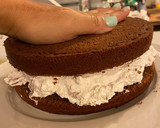 Foto del paso 17 de la receta: Torta de chocolate con crema, frutillas y ganache