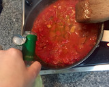 Foto del paso 5 de la receta: Rigatoni con salsa de tomate y chorizo (picante)