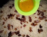 A picture of step 6 of Chicken Biryani.