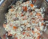 Foto del paso 2 de la receta: Arroz chow fan con pescado estilo oriental aggiornado