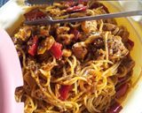Foto langkah ke 3 dari resep Spaghetti Bolognesse Blackpepper.