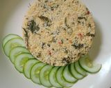 A picture of step 5 of Dambun tsakin masara.