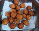 A picture of step 5 of Cheese stuffed Poha Veg Balls.