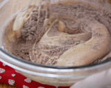 A picture of step 3 of Raspberry Chocolate Mousse Cake.