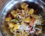 A picture of step 4 of Sweet corn chaat.