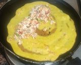 A picture of step 6 of Stuffed moong dal wrap.