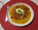 Fűszeres algériai shakshuka 🇩🇿 buggyantott tojással 🥚🍅 recept fázis 8 fotója