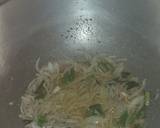 Cabbage green peas dry curry recipe step 2 photo