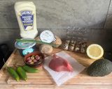 A picture of step 2 of Causa Limeña – Peruvian mash-up.