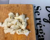 Une image de l'étape 5 de Marinade moutarde ail chèvre basilic au bouillon de champignons.