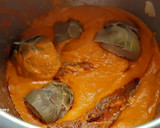 Foto del paso 7 de la receta: Lenguas de cerdo en salsa, con alcachofas