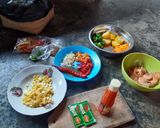Foto langkah ke 6 dari resep Udang Sayur Asam Manis.
