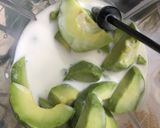 Hình bước làm 3 của món Sinh tố bơ 🥑