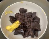 Foto langkah ke 1 dari resep Brownies Shiny Crust.