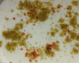 A picture of step 2 of Bottle Guard Raita.