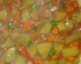 A picture of step 4 of Sweet potato soup.