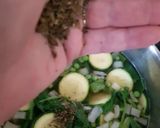 A picture of step 5 of My Greens Soup 😋.
