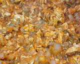 Foto del paso 5 de la receta: Berenjenas rellenas de pollo 🍗 🍆