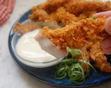 Foto langkah ke 4 dari resep Dorito Chicken fingers.