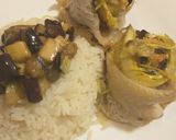 Foto del paso 1 de la receta: Rollitos merluza con berenjena y zucchini