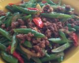 Foto langkah ke 6 dari resep Tumis Buncis Daging.