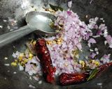 A picture of step 2 of Dal palak.