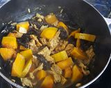 [醬炒南瓜素肉片]的食譜步驟7照片