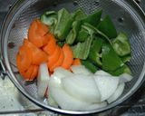 A picture of step 1 of Sweet and Sour Pork-Style with Store-Bought Shumai.