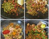 A picture of step 3 of Pavbhaji Stuffed Grilled Dhokla Sandwich No Bread Sandwich (Never Ever Yet Published Unique Recipe).