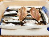 Sardinas al horno con verduras