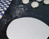 A picture of step 4 of Chicken fajita wrap (tortilla).