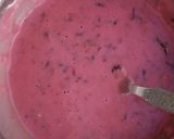 A picture of step 4 of Beetroot pancake.