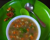A picture of step 5 of Ragi Soup.
