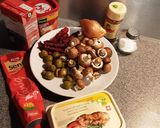 Champignons in Sahnesauce Rezeptschritt 1 Foto