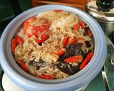 Foto langkah ke 5 dari resep Nasi Liwet Teri Peda Rice Cooker.