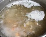 Hình bước làm 3 của món Canh rau tập tàng nấu tôm