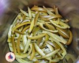 A picture of step 2 of Parval sabzi (Pointed Gourd Sabzi).